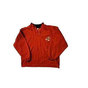 Vintage 80's Baumwolle Sweatshirt Italy Medium Floral Western Country